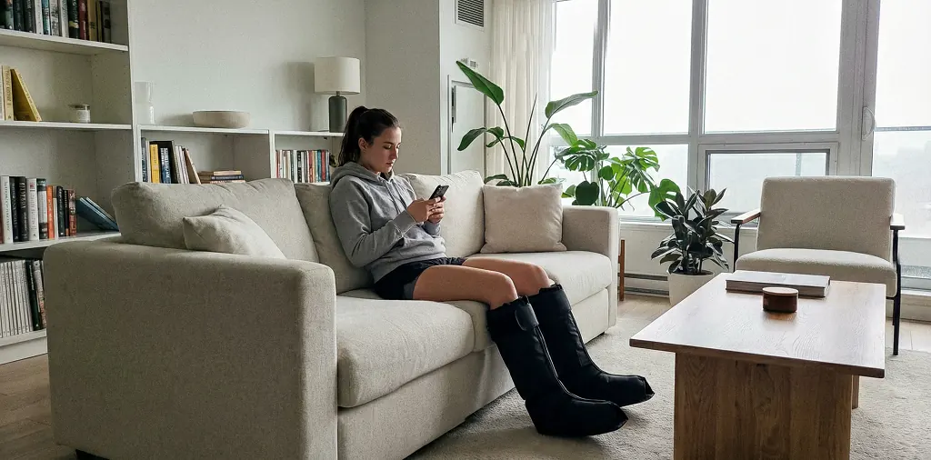 compression boots for athletes